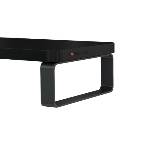 Kassar Monitor Stand Riser for Desk, White and Black Desktop Organizer, Computer Screen Holder with Storage Space (Copy)