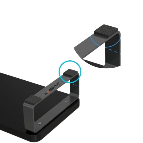 Kassar Monitor Stand Riser for Desk, White and Black Desktop Organizer, Computer Screen Holder with Storage Space (Copy)